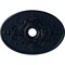 Ekena Millwork Alexa Medallion (Canopies up to 5 5/8"), 30 3/4"W x 21 1/4"H x 3 7/8"ID x 1 5/8"P, Midnight Dream CM21X30ALMDF - alternate 1